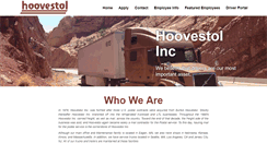 Desktop Screenshot of hoovestol.com